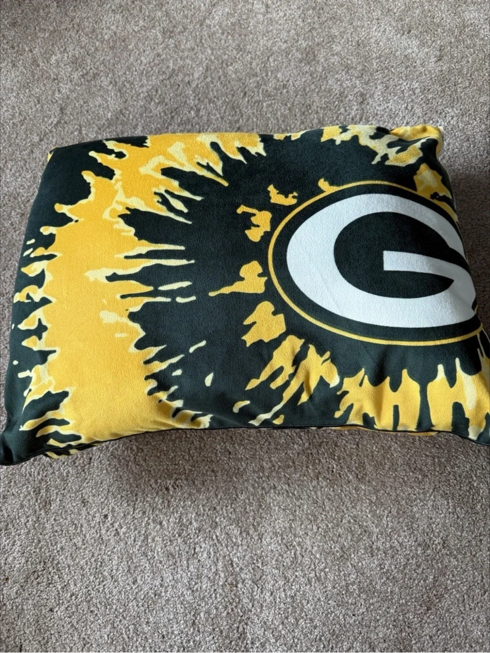 Green Bay Packers Pillow 22 Inches x 18 Inches NFL Football